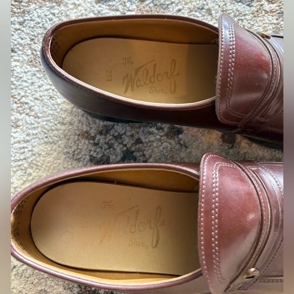 Men's Brown Leather Loafers - The Waldorf Shoe - Picture 6 of 9